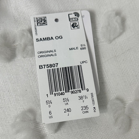 adidas womens Black Sneakers with White Three Stripes - Picture 2 of 6